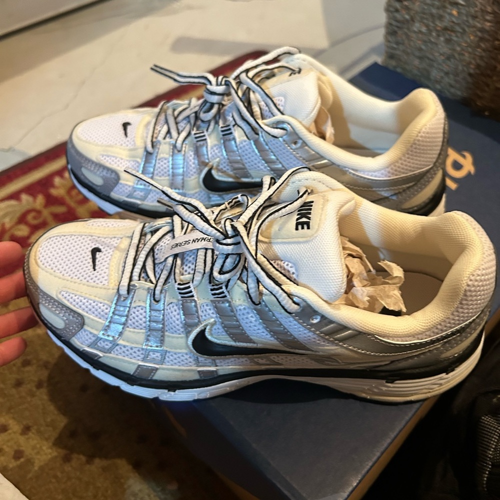 Women’s Nike White and Black Athletic Shoes